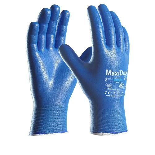 ATG® máčené rukavice MaxiDex® 19-007 07