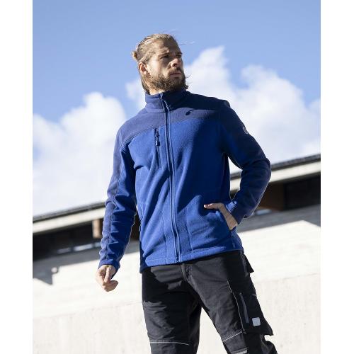 Mikina fleece ARDON®MICHAEL středně modrá royal M