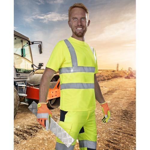 Triko hi-viz žluté REF101