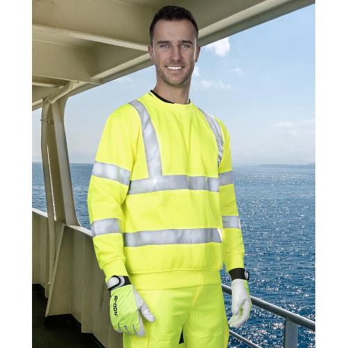 Mikina hi-viz žlutá REF301