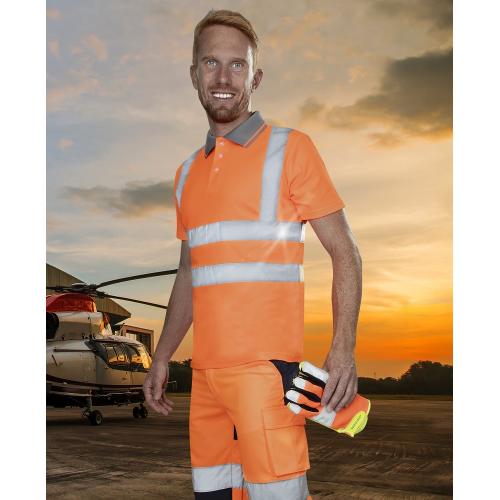 Polokošile hi-viz oranžová REF202